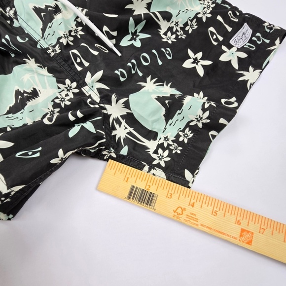 KaiAloha Supply Hawaii Swim Trunks Shorts Bottoms Size M 4” Inseam -Brief Lined - Picture 8 of 8